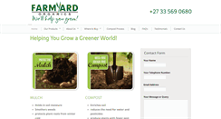 Desktop Screenshot of farmyardorganics.co.za